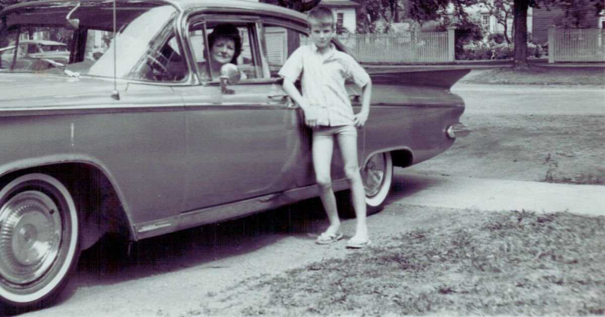 Dad, Grandma, and her car - Digitize Your Photos